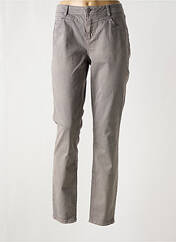 Jeans coupe slim gris STREET ONE pour femme seconde vue