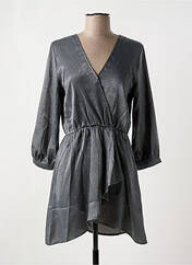 Robe courte gris LILI SIDONIO pour femme seconde vue