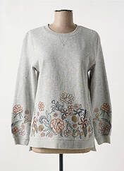 Sweat-shirt gris WHITE STUFF pour femme seconde vue