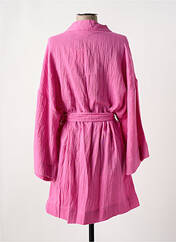 Veste kimono rose ICHI pour femme seconde vue