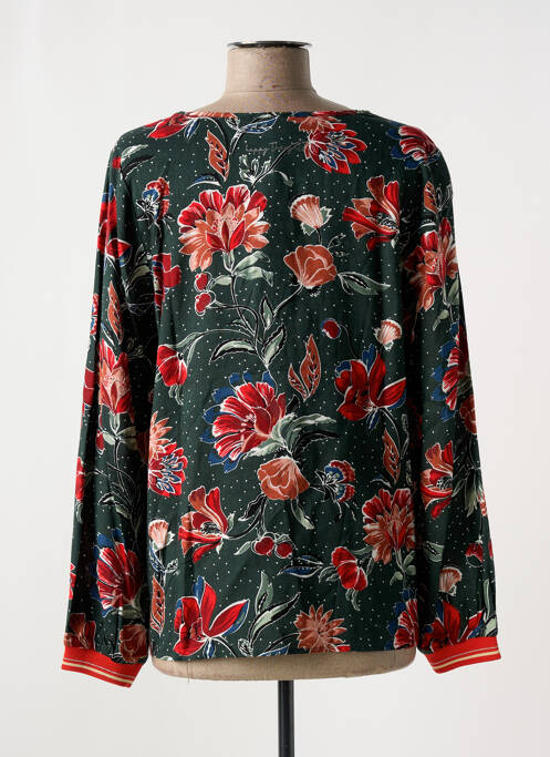 Blouse imprimé fleurs manches longues vert STREET ONE femme
