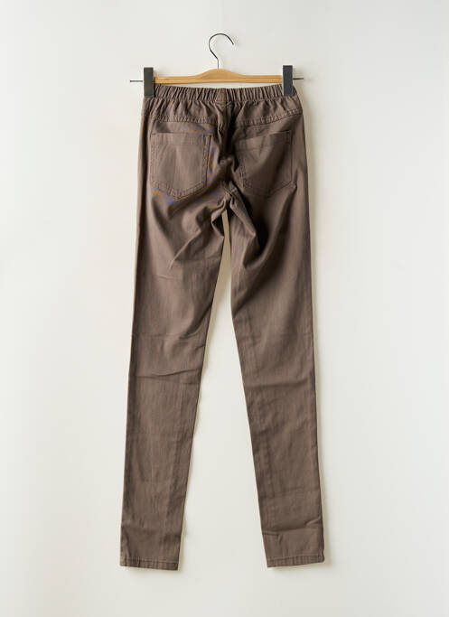 Jegging marron PIECES pour femme