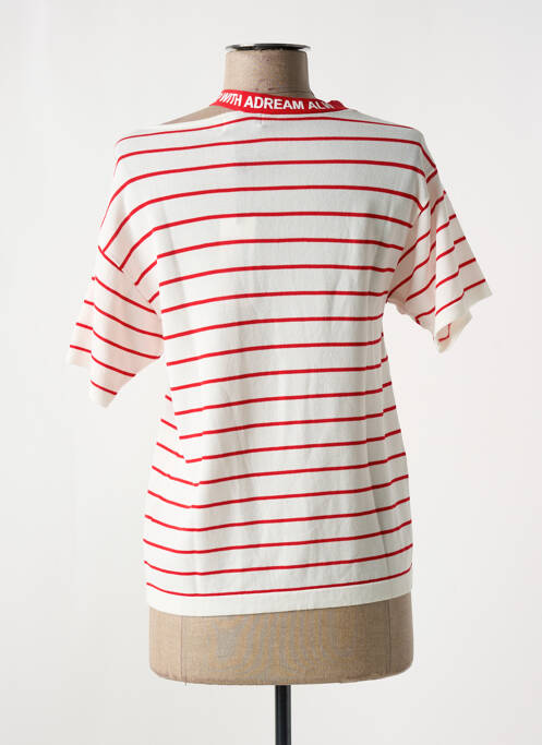 Pull rouge LILI SIDONIO pour femme