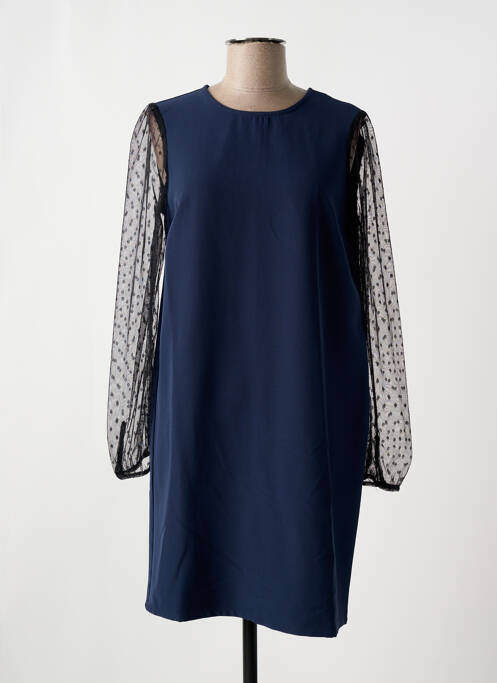 Robe courte bleu VERO MODA pour femme