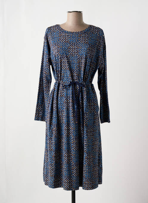 Robe mi-longue bleu WHITE STUFF pour femme