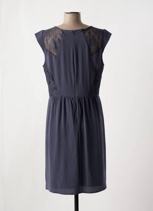 Robe mi-longue gris ICHI femme