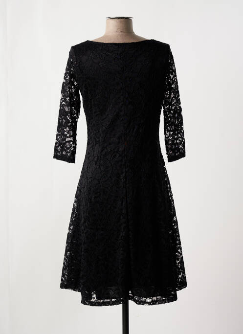 Robe mi-longue noir REVD'ELLE pour femme