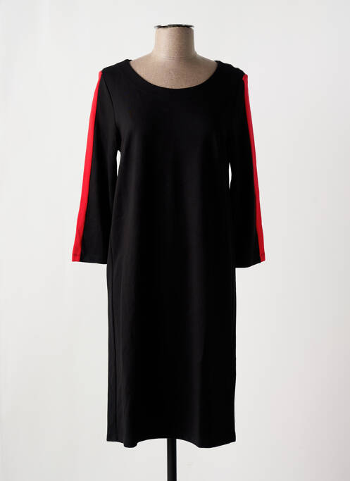 Robe mi-longue noir STREET ONE pour femme