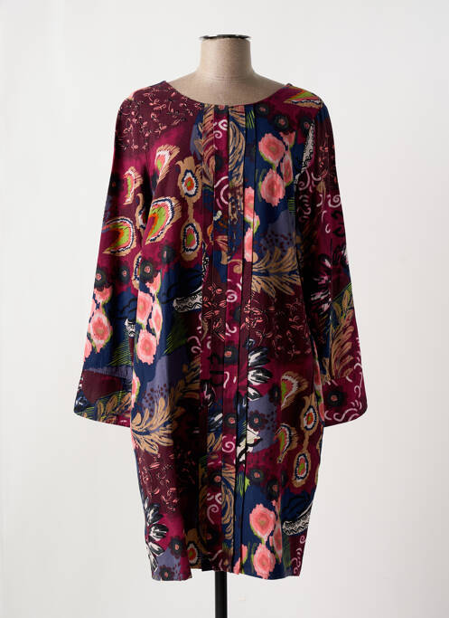 Robe mi-longue violet THOUGHT pour femme