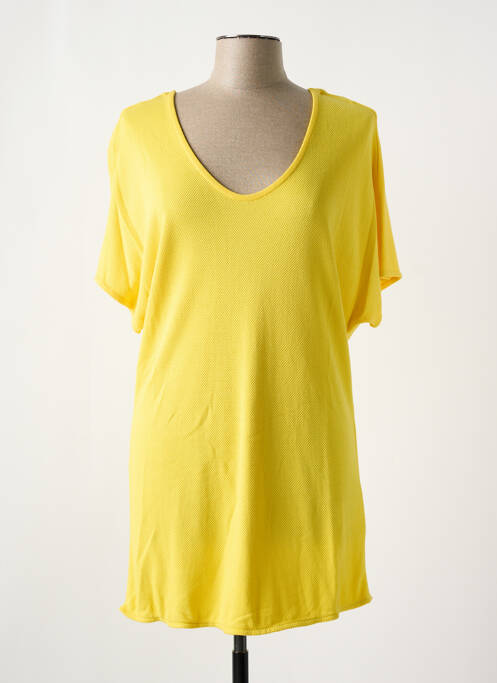 T-shirt jaune STREET ONE pour femme