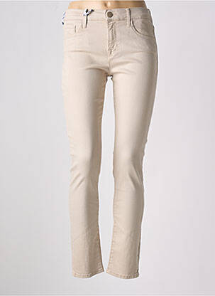 Pantalon slim poches beige JACOB COHEN femme