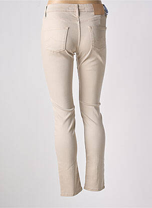 Pantalon slim poches beige JACOB COHEN femme