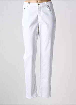 Pantalon slim poches blanc JACOB COHEN femme