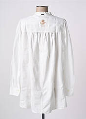 Blouse blanc HICH USE pour femme seconde vue