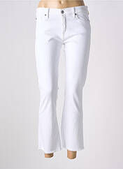 Pantalon 7/8 blanc 7 FOR ALL MANKIND pour femme seconde vue