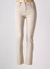 Pantalon slim beige JACOB COHEN pour femme seconde vue