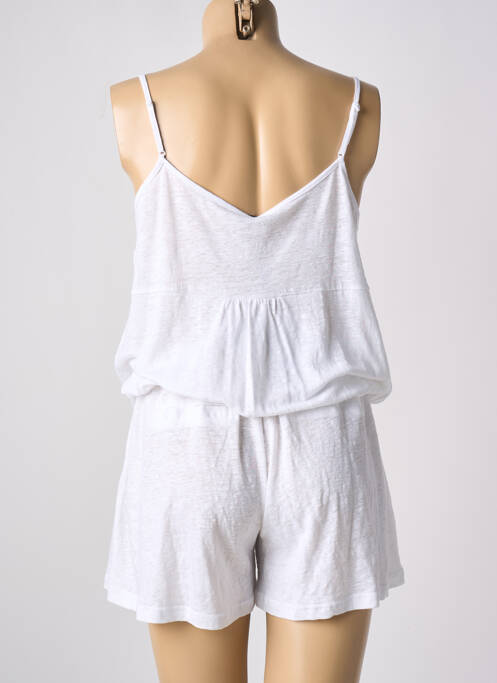 Combishort blanc MAX & MOI pour femme