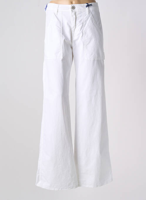 Pantalon droit blanc JACOB COHEN pour femme