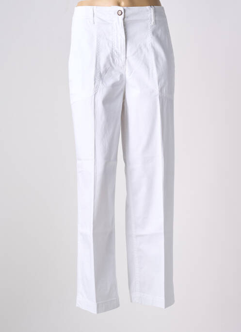 Pantalon droit blanc MAY&JUNE pour femme