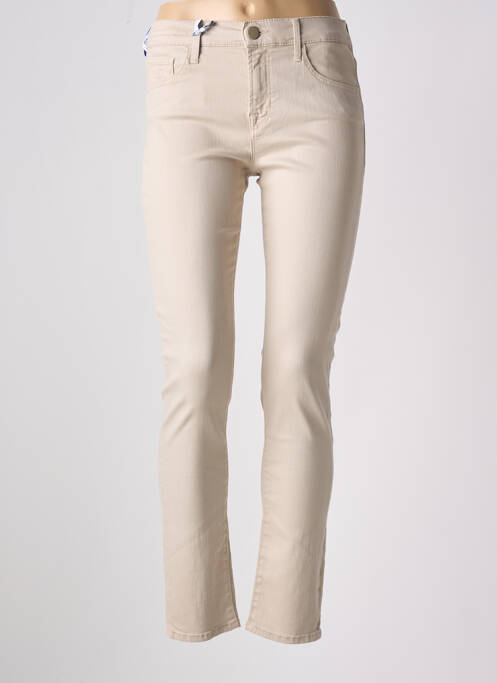 Pantalon slim beige JACOB COHEN pour femme