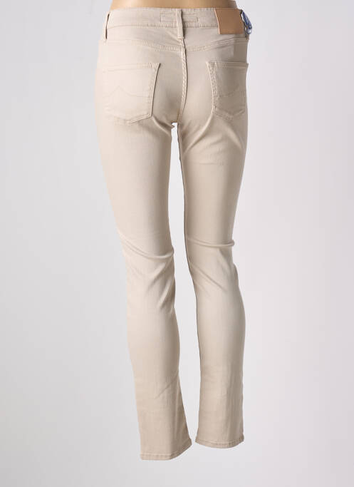 Pantalon slim beige JACOB COHEN pour femme