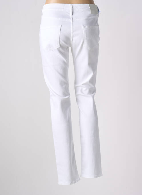 Pantalon slim blanc JACOB COHEN pour femme