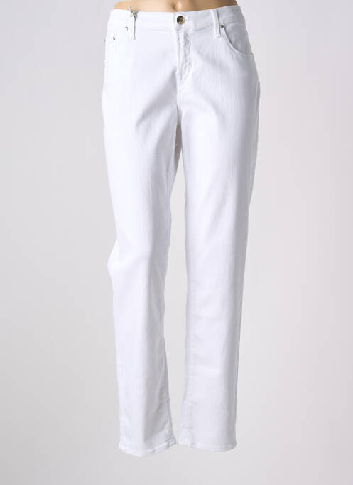 Pantalon slim blanc JACOB COHEN pour femme