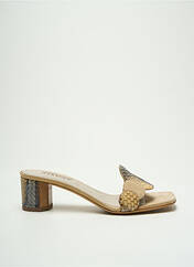 Mules/Sabots beige SARTORE pour femme seconde vue