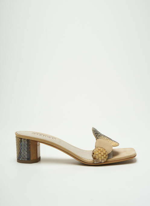 Mules/Sabots beige SARTORE pour femme