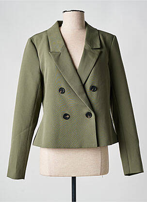 Veste casual coupe cintrée vert CULTURE femme