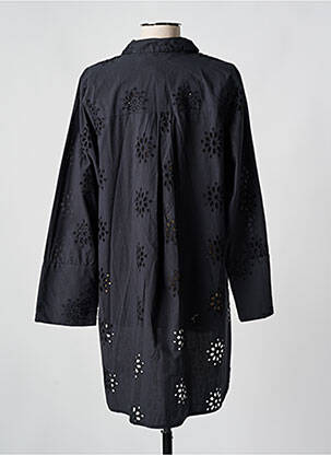 Chemisier manches longues manches longues noir CULTURE femme