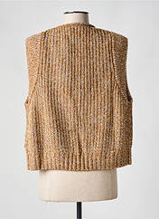 Gilet sans manche marron SOAKED pour femme seconde vue