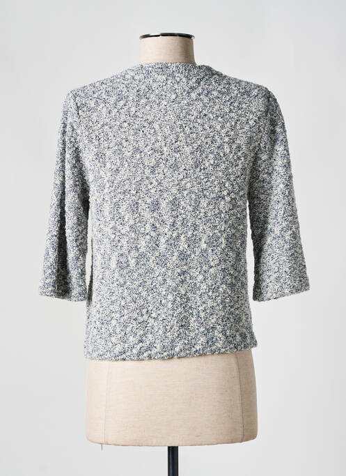 Gilet manches courtes bleu SOAKED pour femme