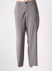 Pantalon droit marron CULTURE pour femme seconde vue