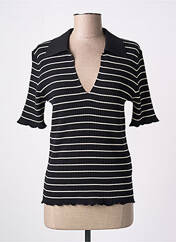 Polo noir SOAKED pour femme seconde vue