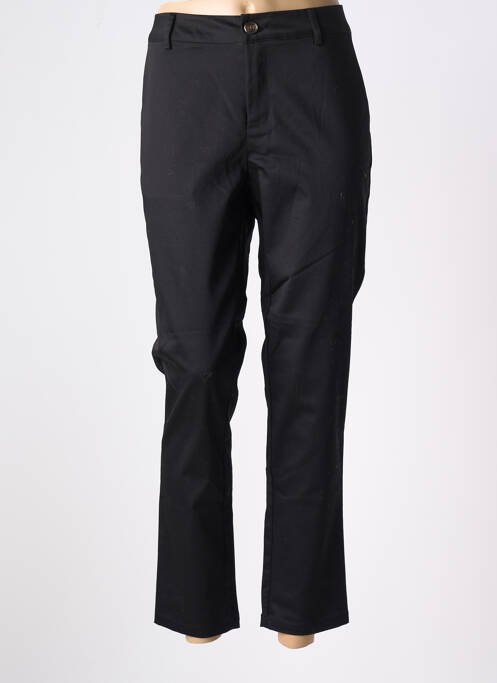 Pantalon chino noir CULTURE pour femme