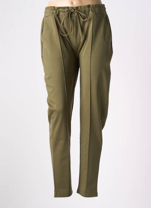 Pantalon chino vert CULTURE pour femme