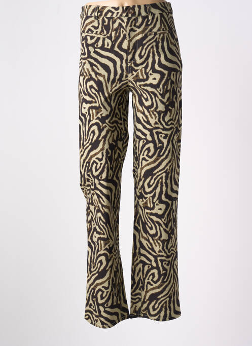 Pantalon flare vert SOAKED pour femme