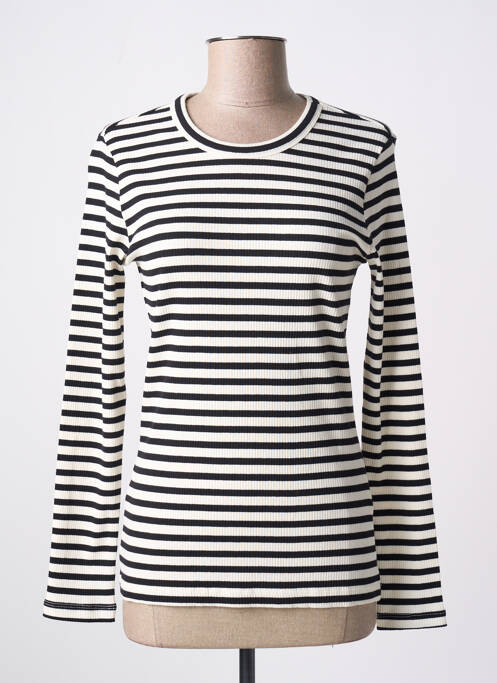 T-shirt noir CULTURE pour femme