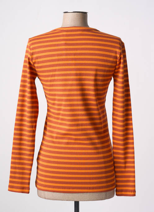 T-shirt orange CULTURE pour femme