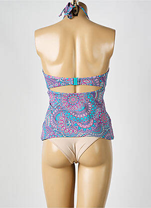 Top de bain imprimé cachemire bleu ESPRIT femme