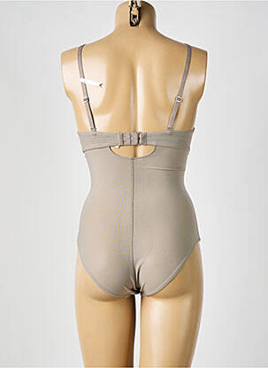 Body lingerie effet matière satinée gris ESPRIT femme