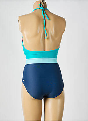 Maillot de bain 1 pièce haut triangles haut triangles bleu ESPRIT femme