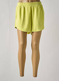 Short coupe droite jaune ESPRIT femme