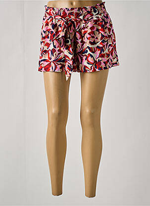 Short coupe droite rouge ESPRIT femme
