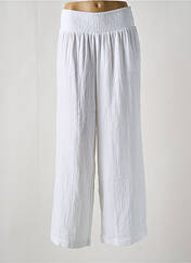Pantalon large blanc ESPRIT pour femme seconde vue