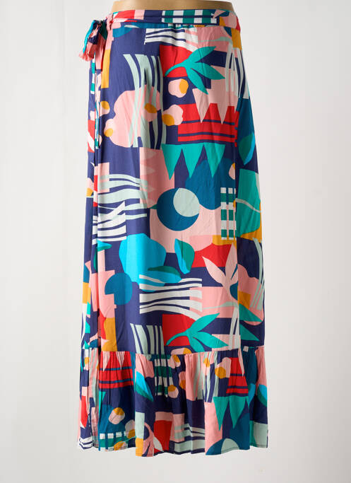 Jupe mi-longue bleu ESPRIT pour femme