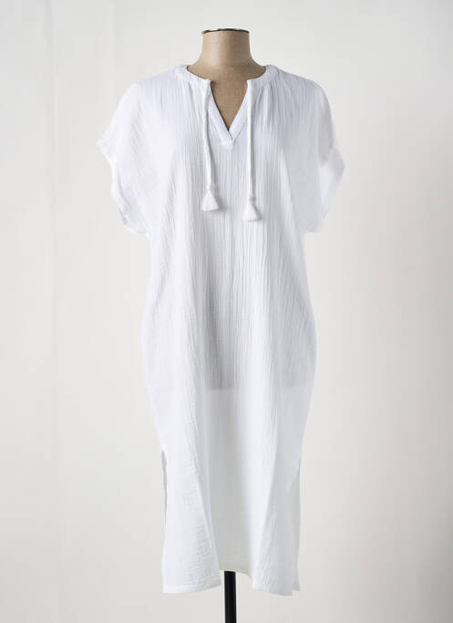 Robe mi-longue blanc ESPRIT pour femme