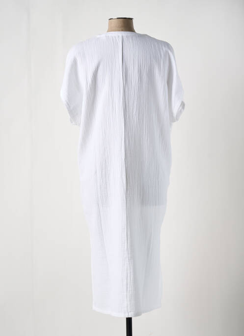 Robe mi-longue blanc ESPRIT pour femme