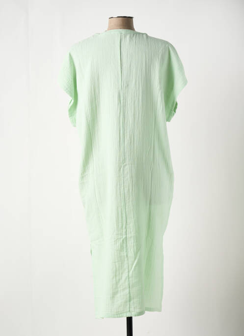 Robe mi-longue vert ESPRIT pour femme